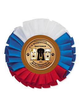 Розетка наградная из лент - PS1243