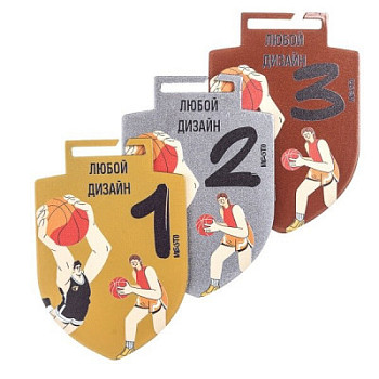 MF09 - МЕДАЛЬ С ПЕЧАТЬЮ НА ЗАКАЗ